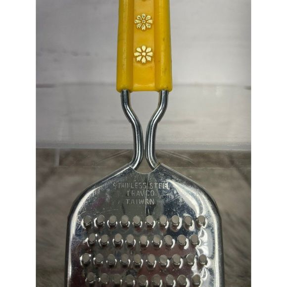 Vintage Travco 9” Hand Held Stainless Steel Grater Zester Shredder - Picture 3 of 5